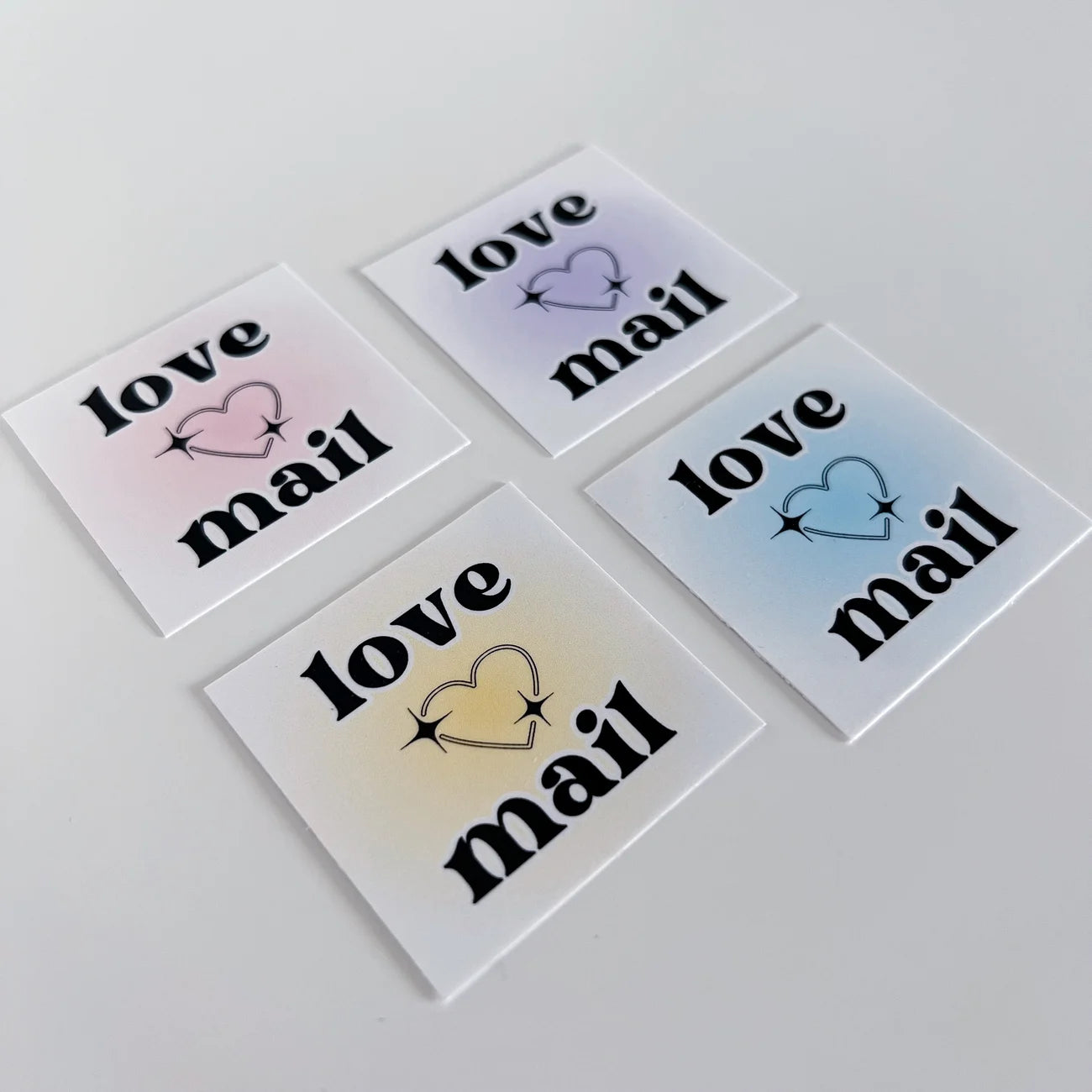 Love Mail Glow Stickers (10 pack)