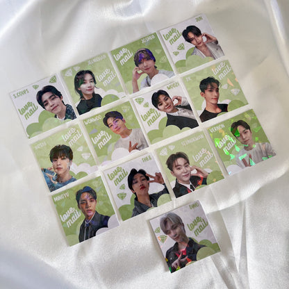 Seventeen Love Mail Stickers - Holographic (15 pack)