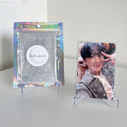 Holographic Star Photocard Sleeves (25 pack)