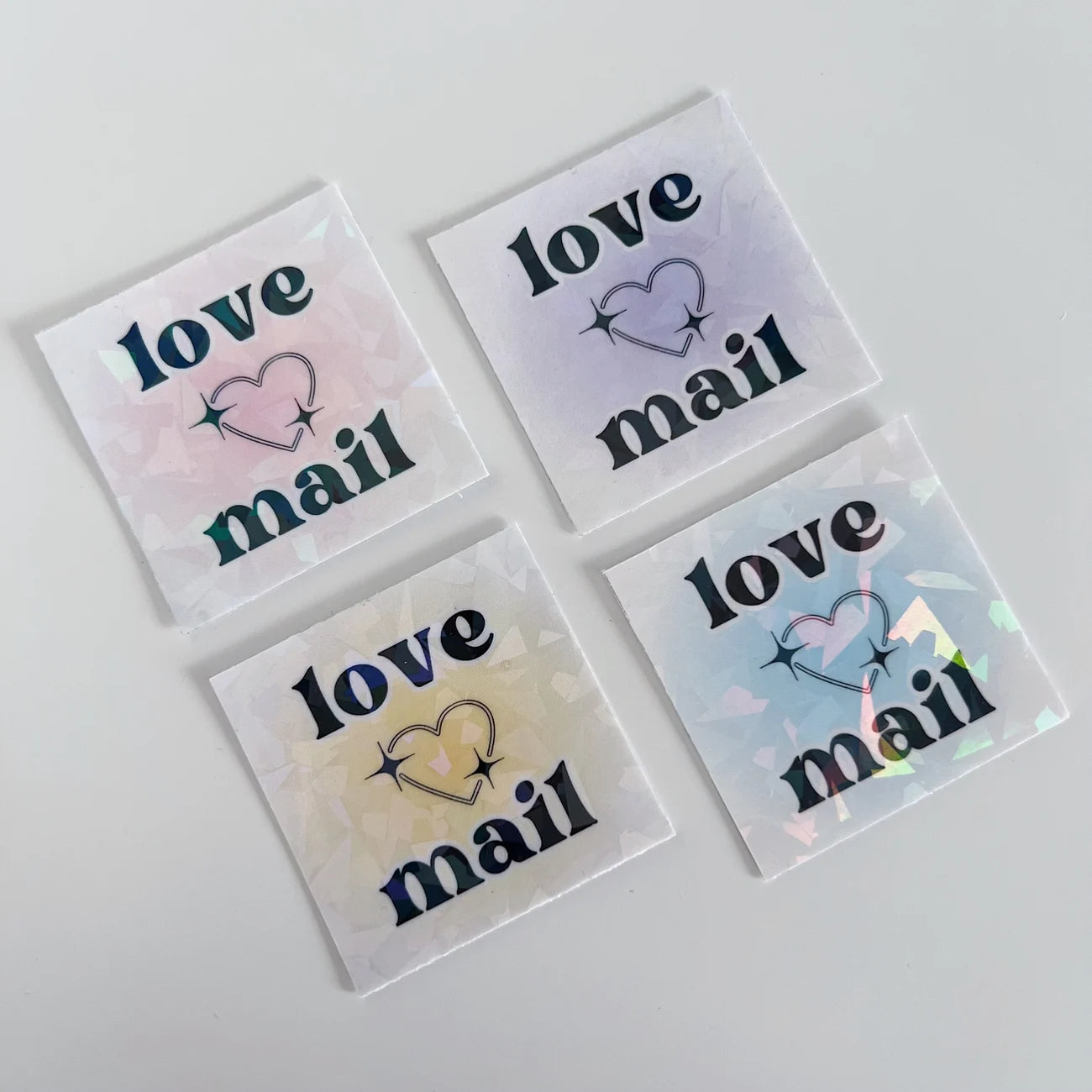 Love Mail Glow Stickers (10 pack)