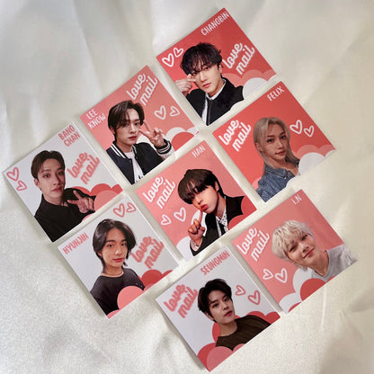 Stray Kids Love Mail Stickers - Glossy (10 pack)