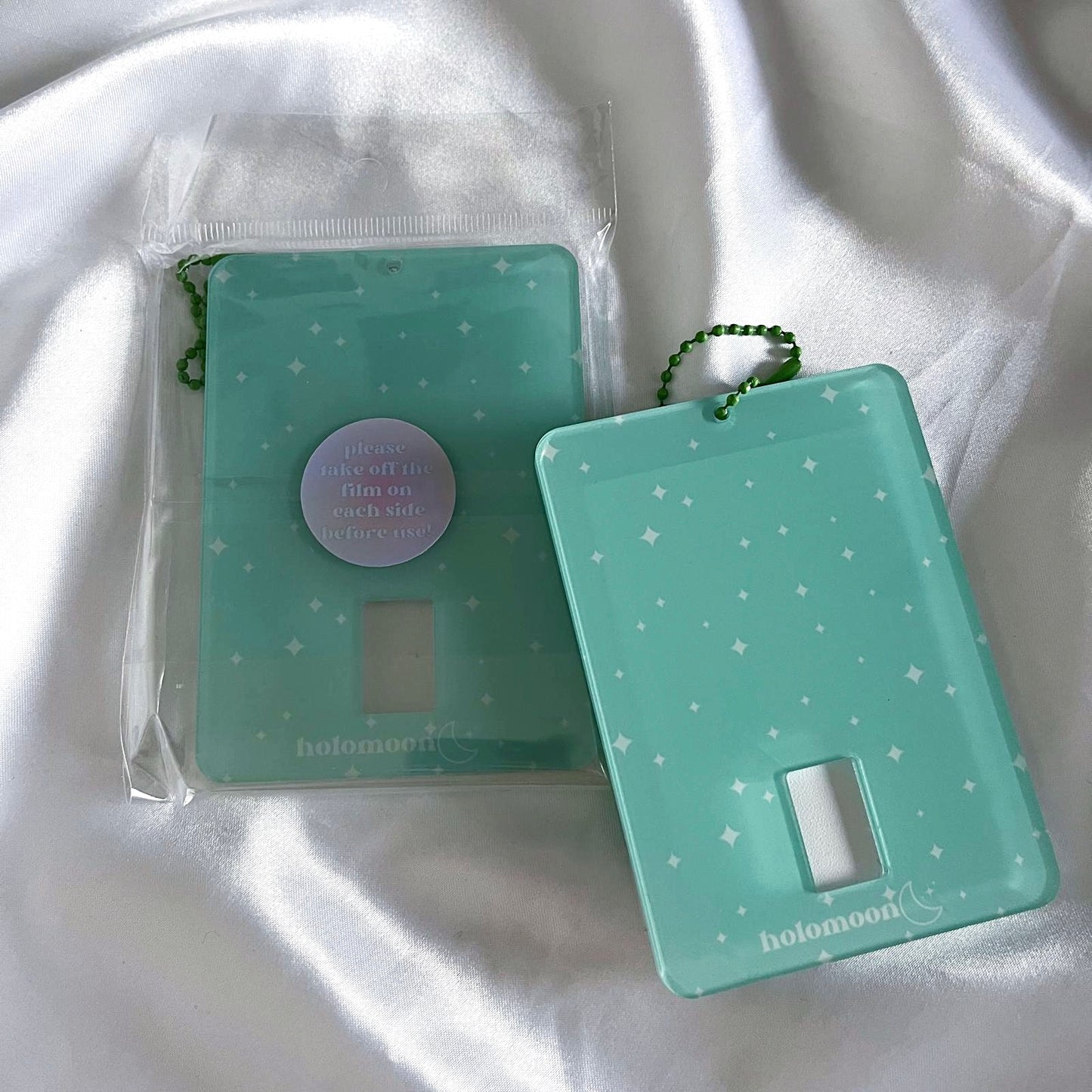 Green Celestial Photocard Holder