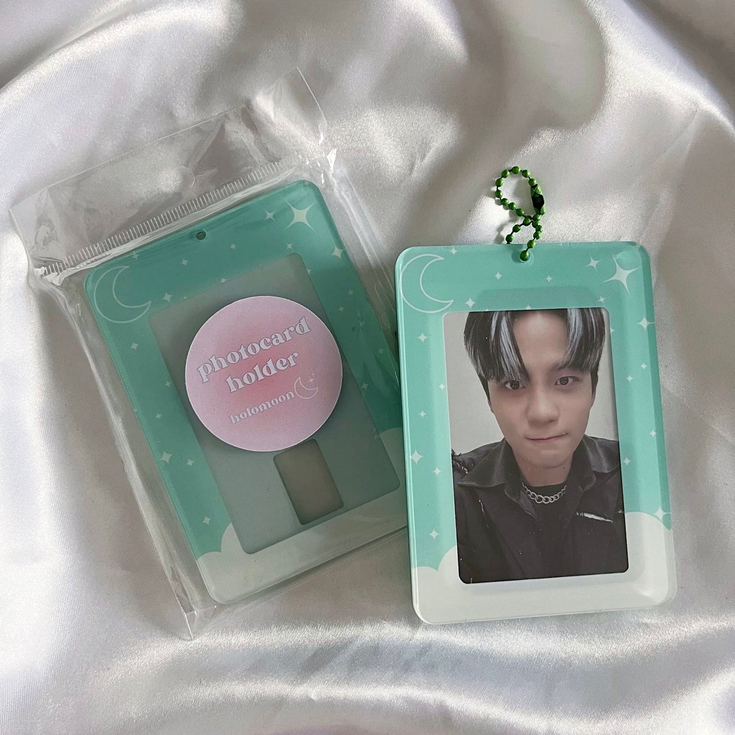 Green Celestial Photocard Holder