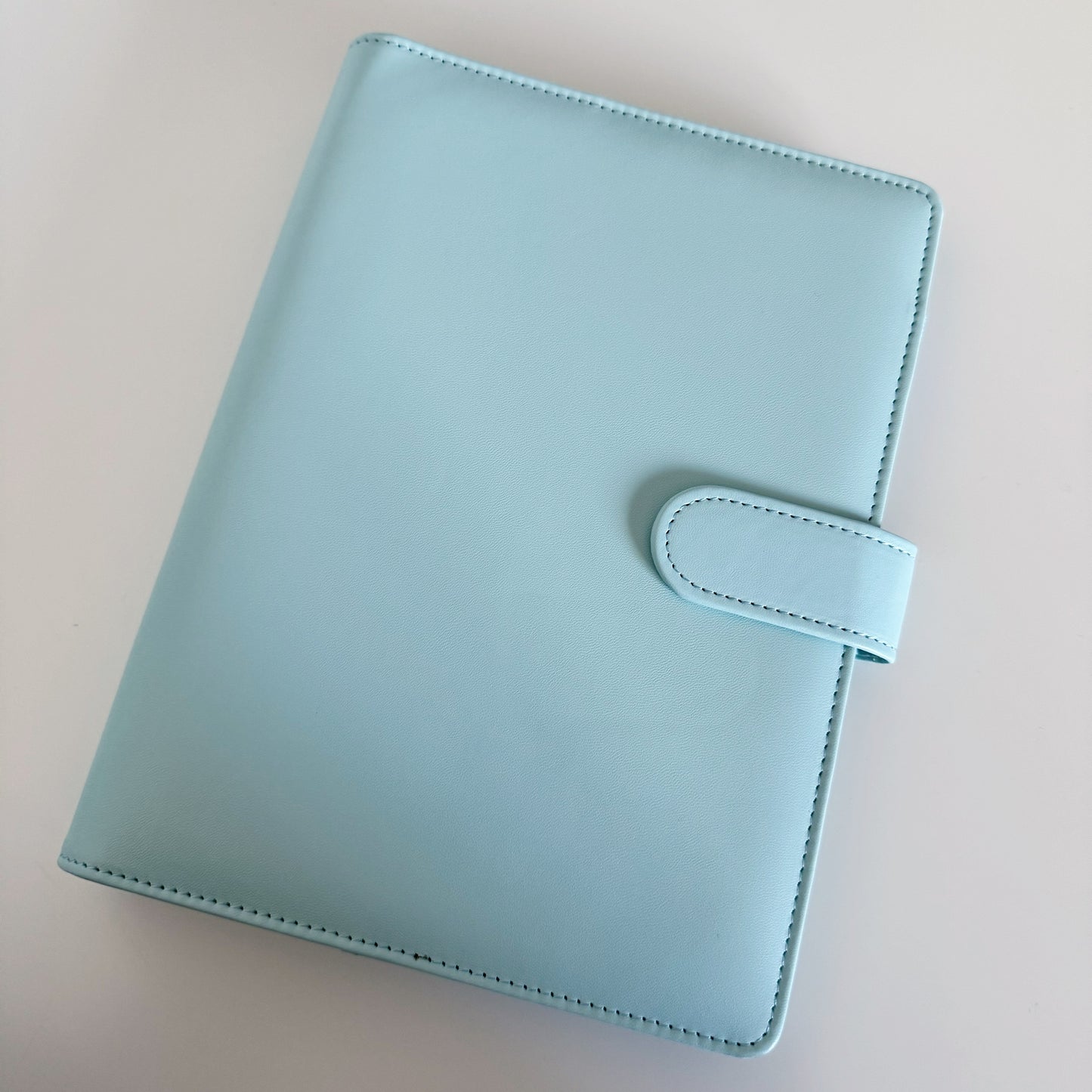 Blue A5 PU Leather Binder