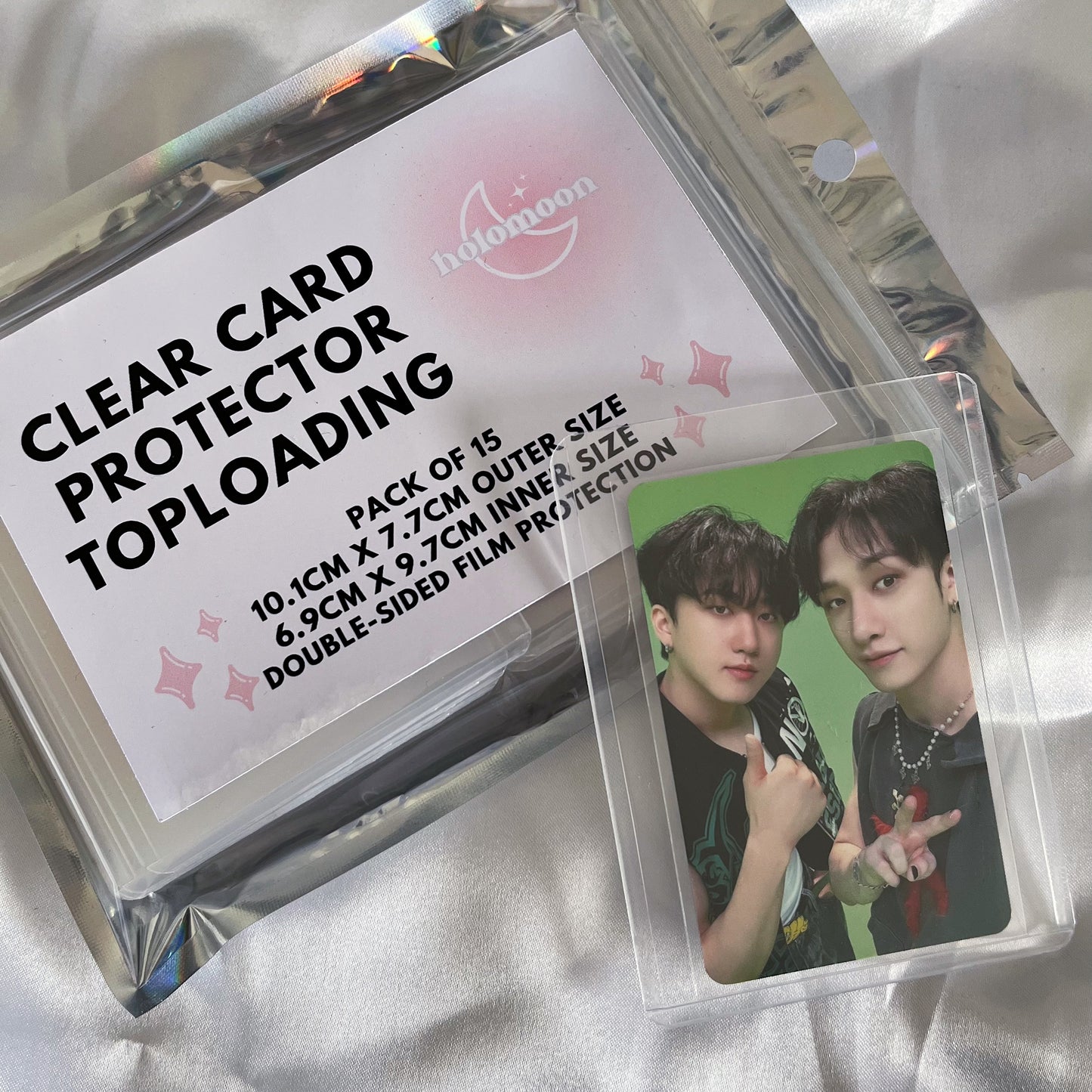 Clear Card Protector - Toploading (15 Pack)