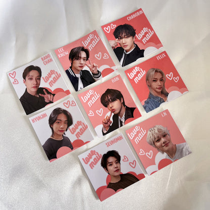 Stray Kids Love Mail Stickers - Glossy (10 pack)