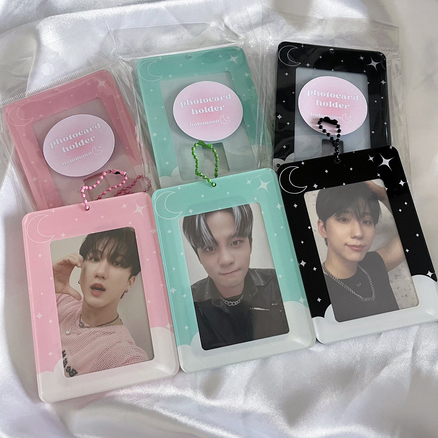 Pink Celestial Photocard Holder