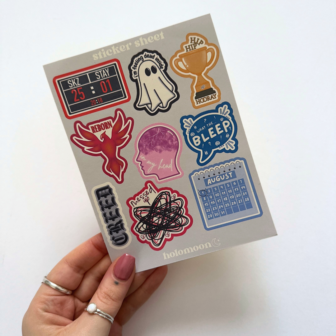 Stray Kids Karma Polco Deco Sticker Sheet