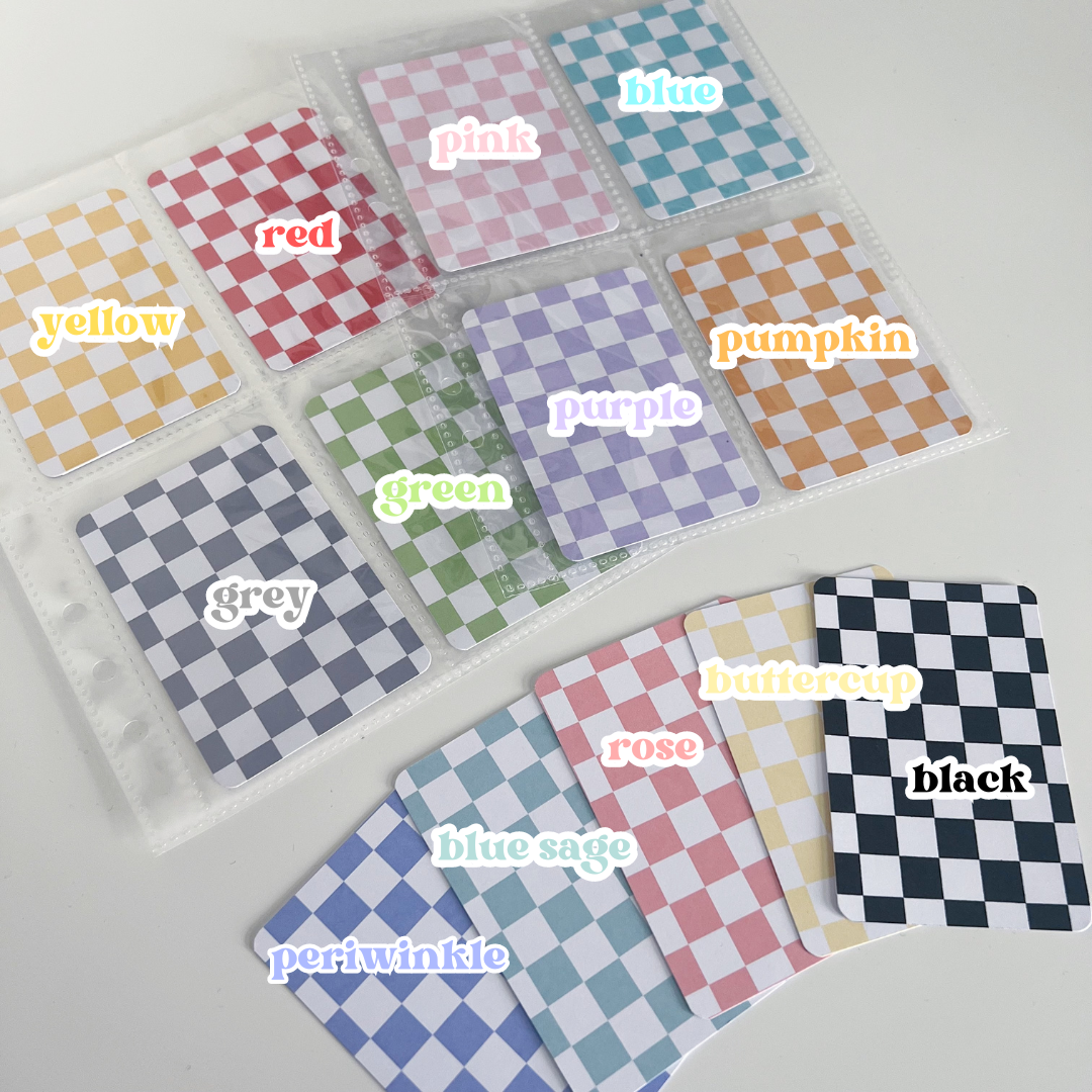 Checkerboard Binder Fillers (10 Pack)